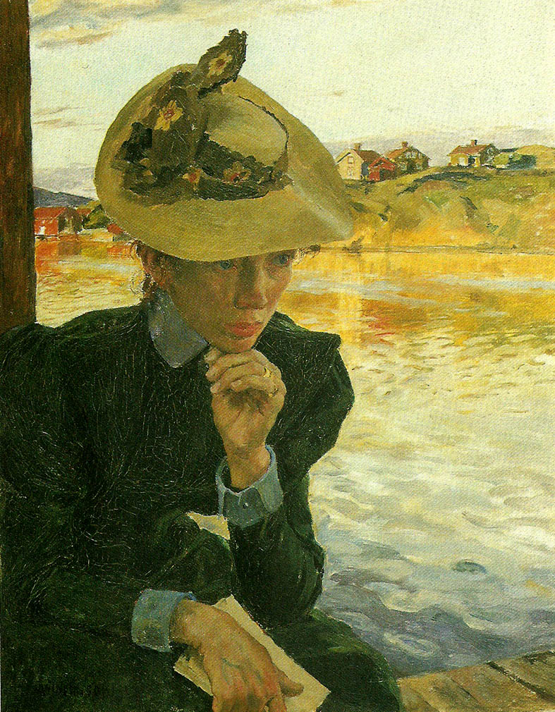 Carl Wilhelmson vid vastkusten